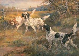 Three Setters by Edmund Henry Osthaus