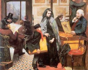 Nameless and Friendless 1857 by Emily Mary Osborn