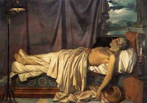 Lord Byron on his Death-bed c. 1826 Lord Byron on his Death-bed c. 1826