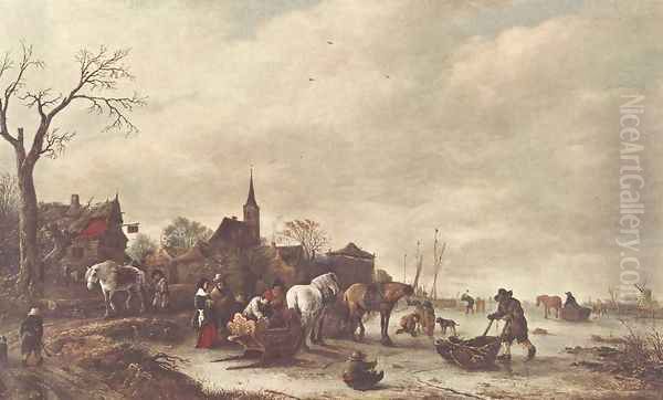 Winter Landscape c. 1643 - view 1