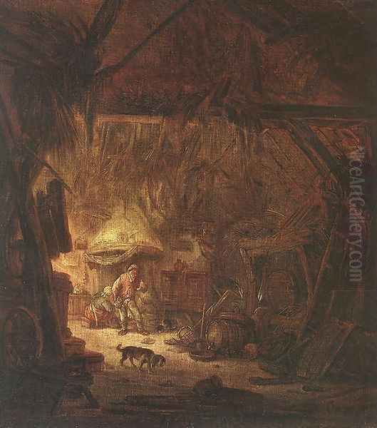 Interior of a Peasant House 1640 - view 1