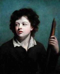 Portrait of a Boy with a Staff