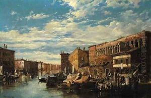 The Grand Canal, Venice by William Oliver
