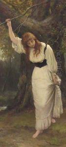 A snake in the grass by William Oliver