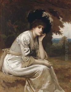 A thoughtful moment by William Oliver