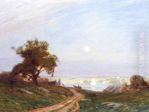 Approaching Storm, Twilight by Leonard Ochtman