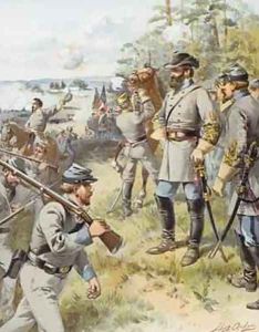 General Stonewall Jackson at the First Battle of Bull Run 17th August 1861 by Henry Alexander Ogden