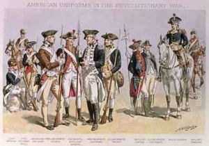 American Uniforms in the Revolutionary Wars 1775-83 by Henry Alexander Ogden