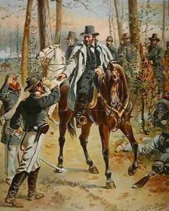 General Grant in the Wilderness Campaign 5th May 1864 by Henry Alexander Ogden