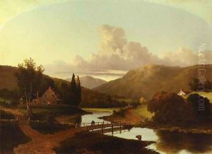 Fishing at a River's Bend