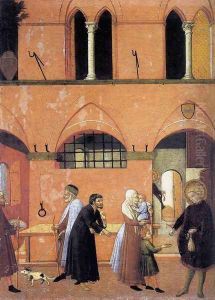 St Anthony Distributing his Wealth to the Poor St Anthony Distributing his Wealth to the Poor