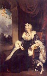 Rachel, Lady Beaumont 1808 by William Owen