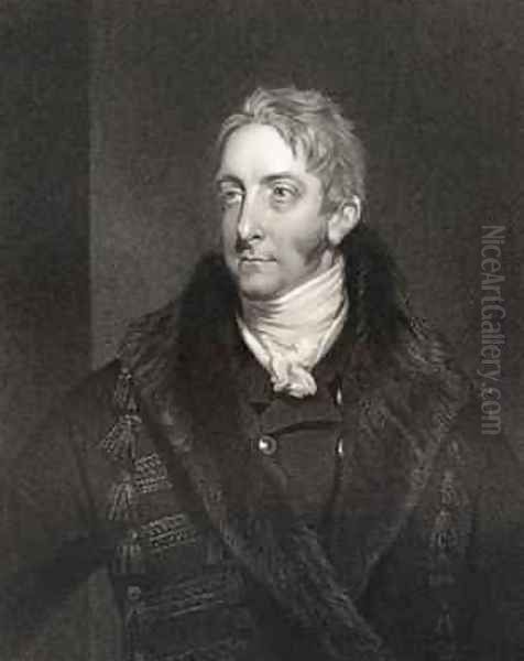 Cropley Ashley Cooper, 6th Earl of Shaftesbury, engraved by W. Holl 1807-71, from National Portrait Gallery, volume IV, published c.1835 - view 1