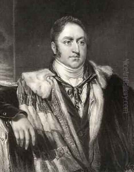 James Walter Grimston, 1st Earl of Verulam, engraved by H. Robinson, from National Portrait Gallery, volume II, published c.1835 - view 1