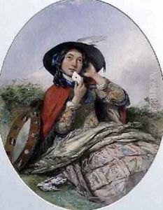 Gypsy Fortune Teller by Octavius Oakley