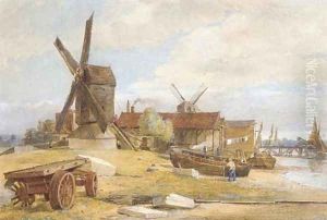 At Limehouse by Octavius Oakley