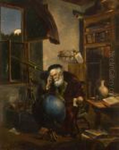 An Astronomer In His Studio. - view 1