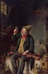 (liptoujvar 1838-1912 Maria Enzersdorf) Un Buon Vino