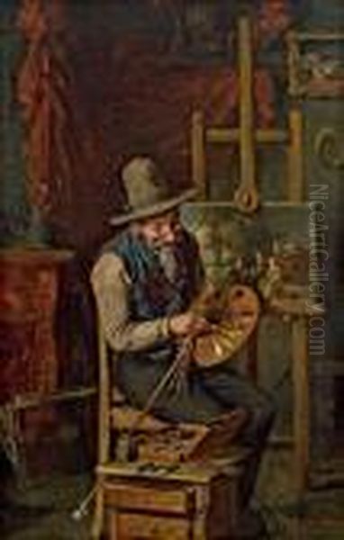 Der Maler Im Atelier - view 1