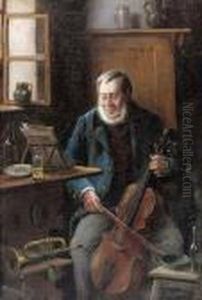 Der Musiker. by Hermann Kern
