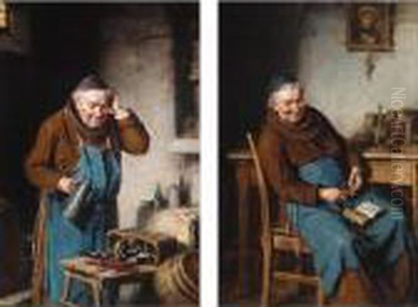 Die Zerbrochenen Flaschen, Der
Rosenkranz: Ein Paar (the Broken Wine Bottles, The Rosary Beads: A Pair) - view 1