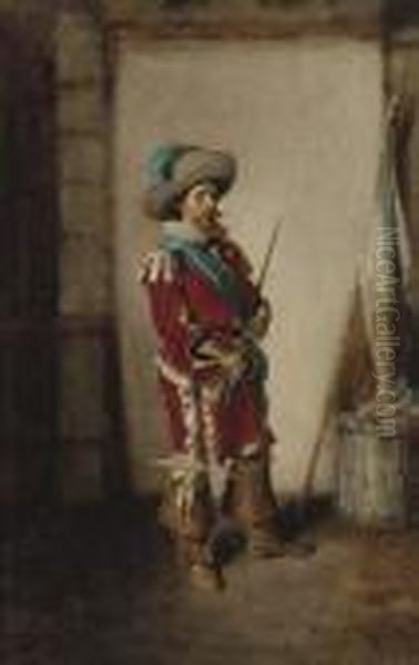 A Swordsman Ready For Battle - view 1