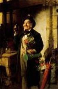 Tasting Wine by Hermann Kern