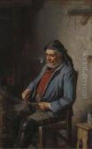 Mending The Net by Hermann Kern