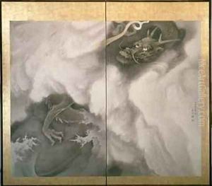 Dragon Screen Japanese 1781 by Maruyama Okyo