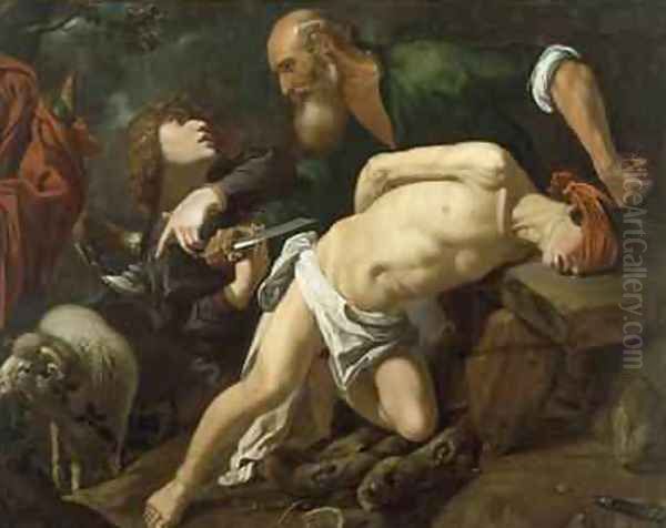 Sacrifice of Isaac - view 1