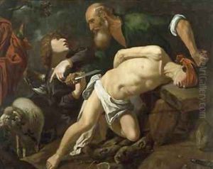 Sacrifice of Isaac by Pedro Orrente