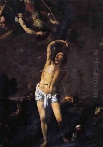 St Sebastian 2 by Pedro Orrente
