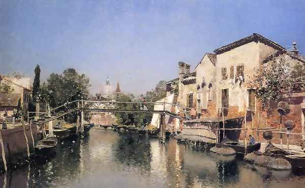 Venetian Canal Scene - view 1