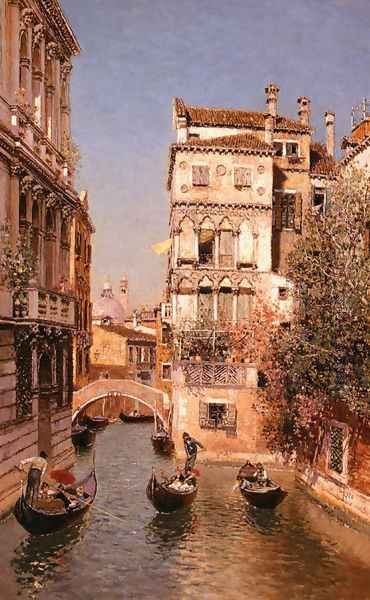 Along The Canal, Venice - view 1