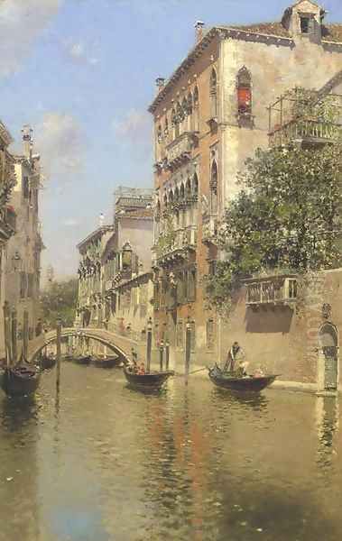 A Canal in Venice - view 1