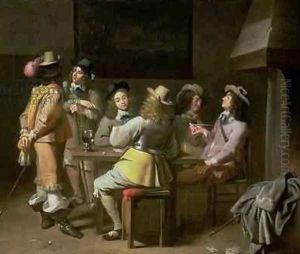 A Guard Room Interior by Jan Olis