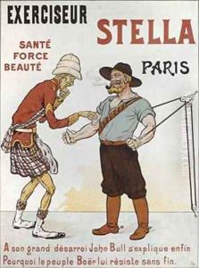 Poster advertising the exercise machine Stella Poster advertising the exercise machine Stella