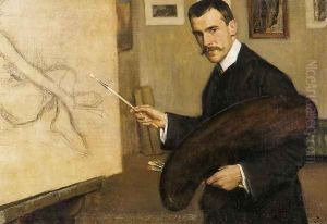Autorretrato I by Jose Benlliure Ortiz