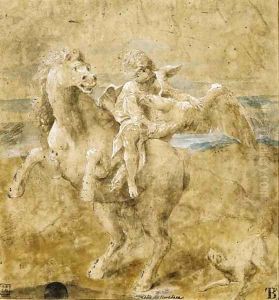 The Rape of Ganymede by Lelio Orsi