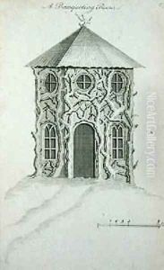 A Banqueting Room, from Ornamental Architecture in the Gothic, Chinese and Modern Taste, published 1758