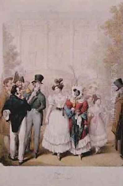The Palais Royal 1815 - view 1