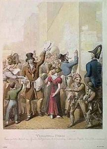 The Posters from Tableau de Paris 1815-30 by George Emmanuel Opitz