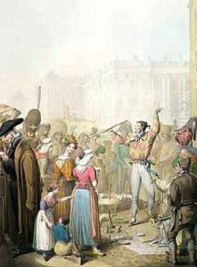 The Quai dEcole Paris 1831 by George Emmanuel Opitz