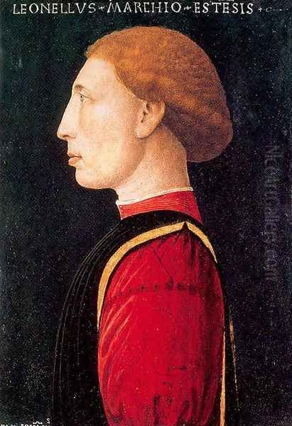 Portrait of Lionello d'Este 1447 - view 1
