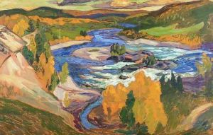 Musical Symphony, Nasåker (Musiksymfoni, Nasåker) by Helmer Osslund