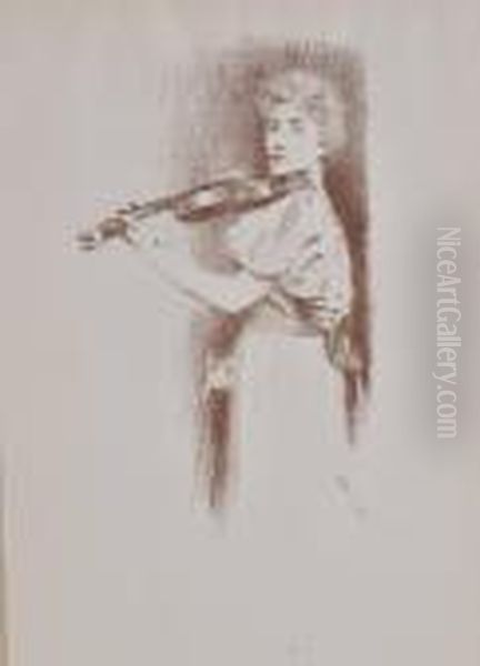 Violinist - view 1