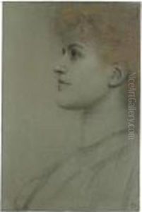 Dame Im Profil by Fernand Khnopff