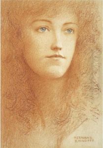 Etude Anglaise by Fernand Khnopff