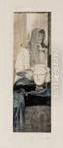 L""""aile Bleue by Fernand Khnopff