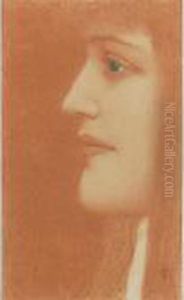Etude De Femme by Fernand Khnopff